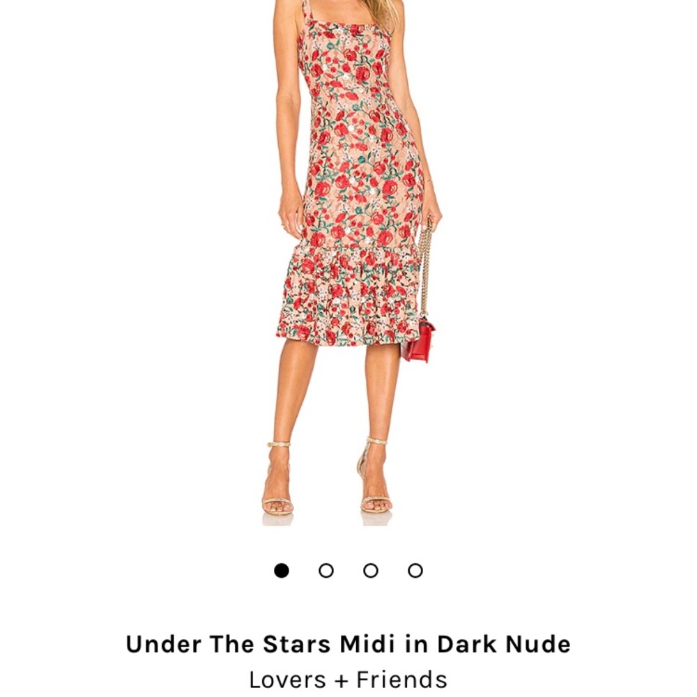 Under The Stars Midi in Dark Nude
Lovers + Friends